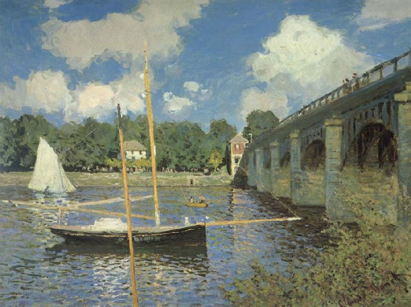 Claude Monet Le Pont routier,Argenteuil